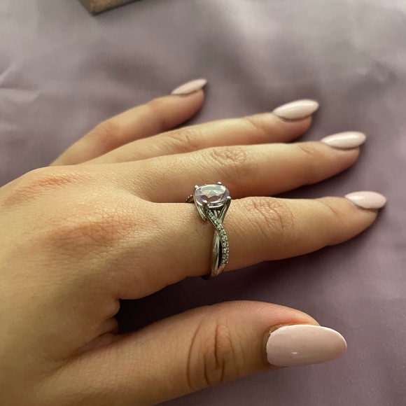 Amethyst ring 💟 - Picture 4 of 5